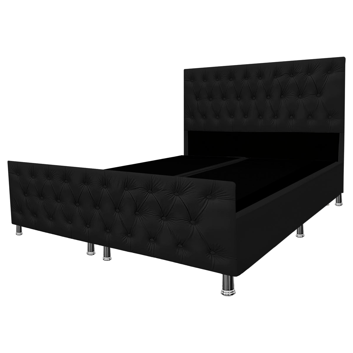 2 plazas / NEGRO CUERO