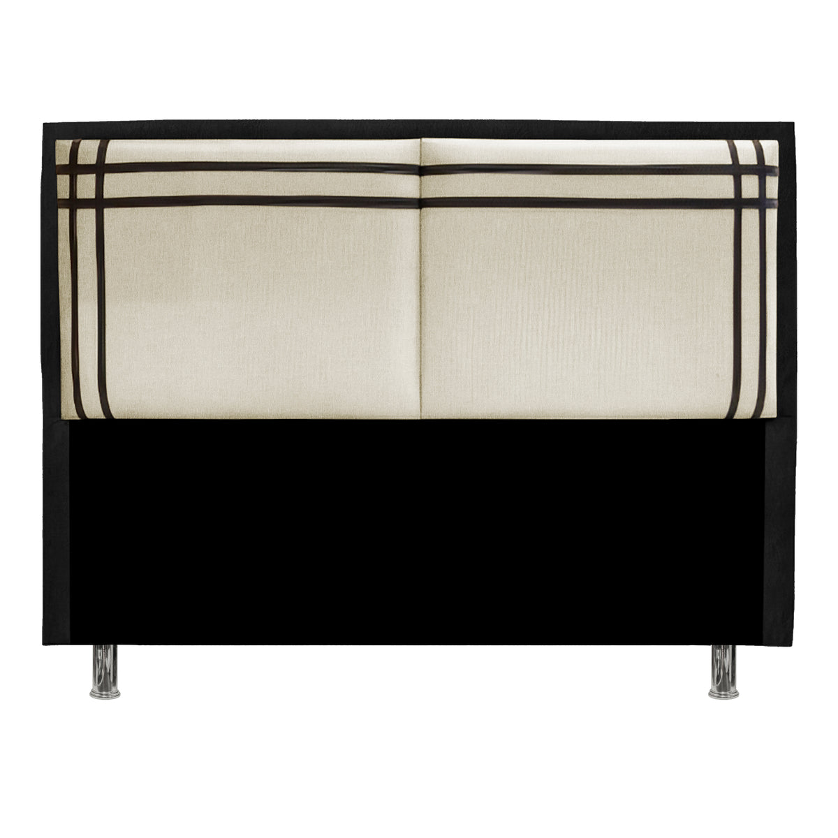 2 plazas / PRETO FACTO/CREMA LINO